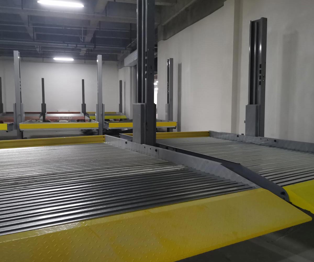 香格里拉市双层升降式机械停车设备收购