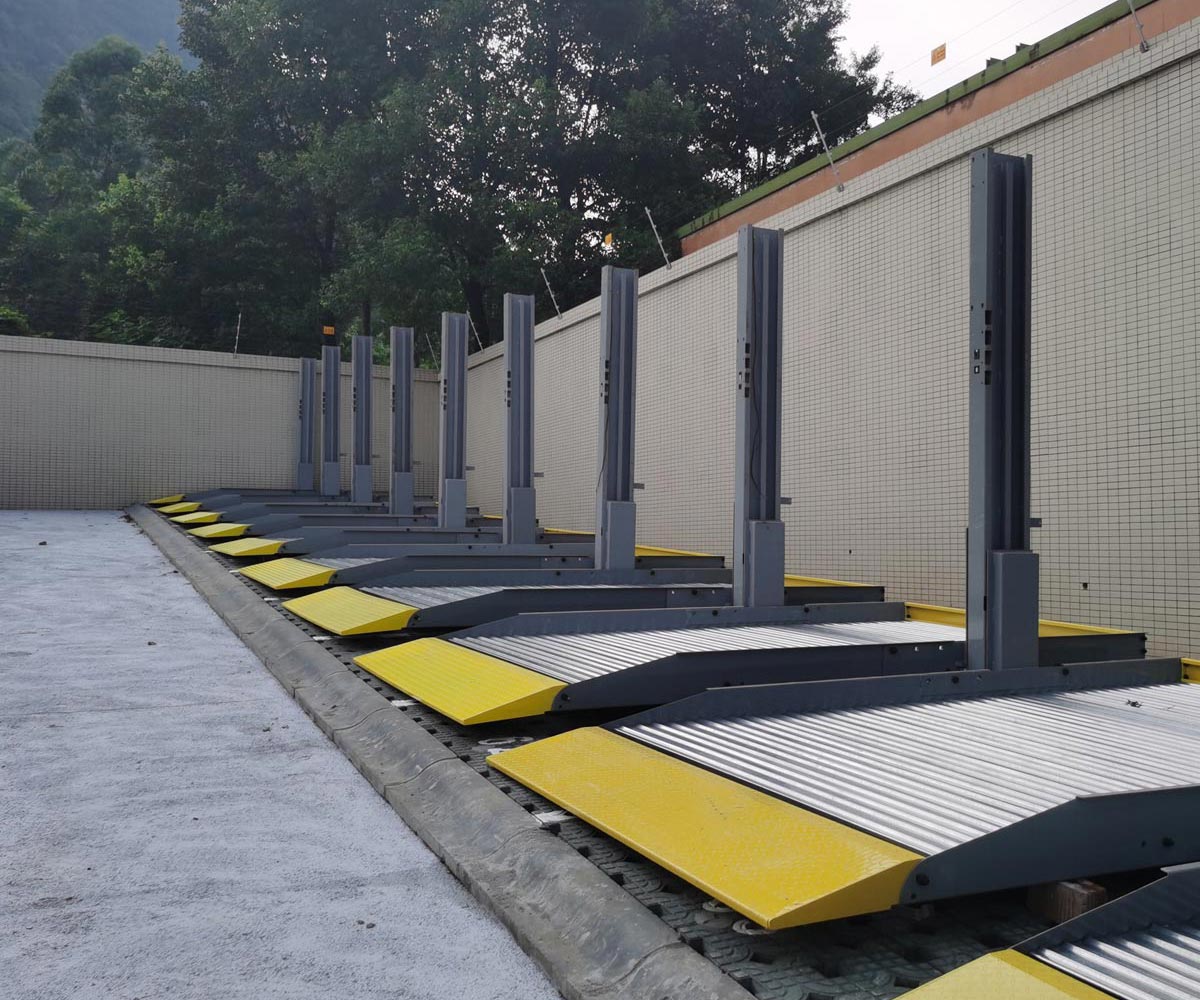 麻栗坡县PSH升降平移式机械停车设备过验收