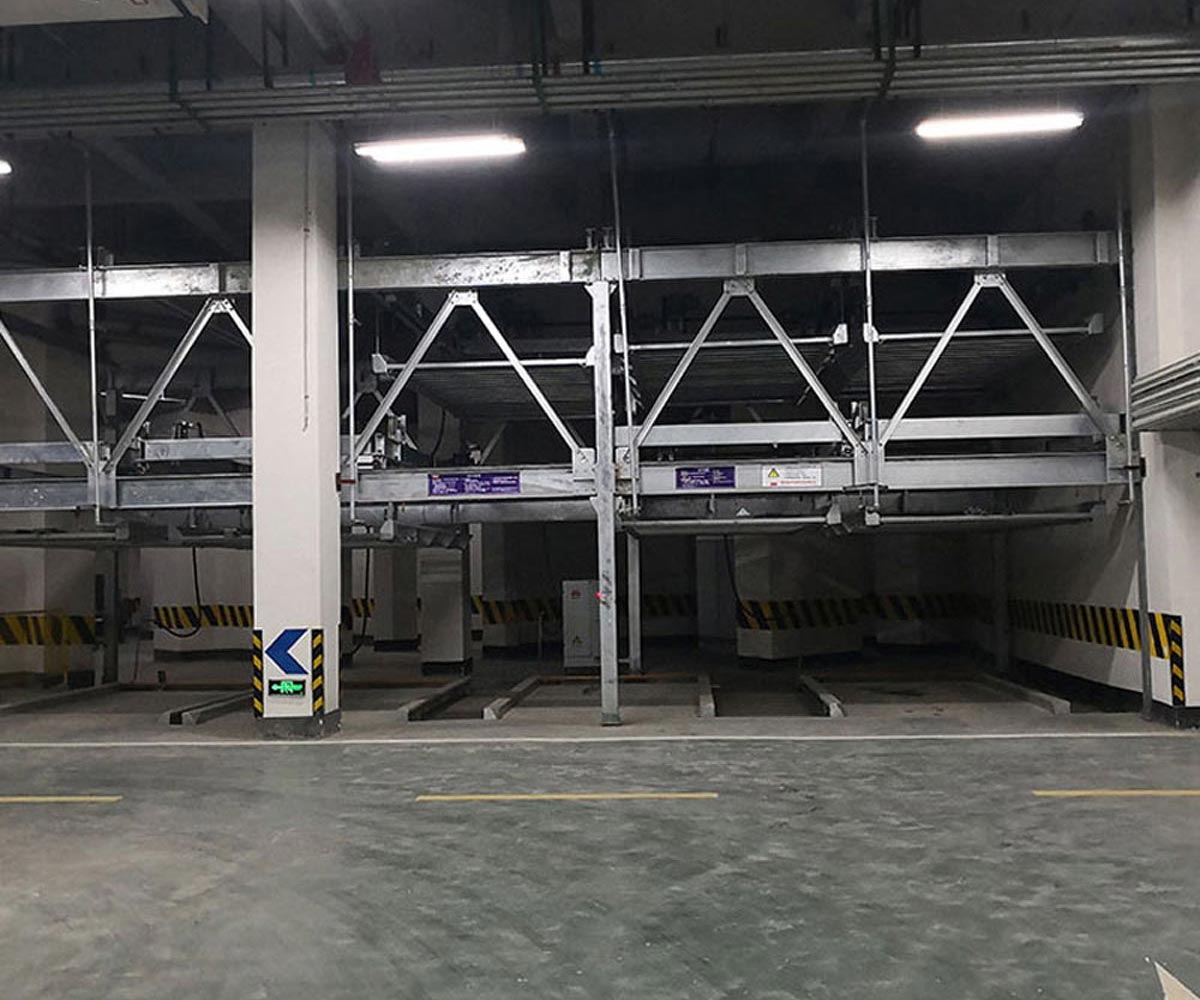 师宗县升降平移式机械停车设备拆除