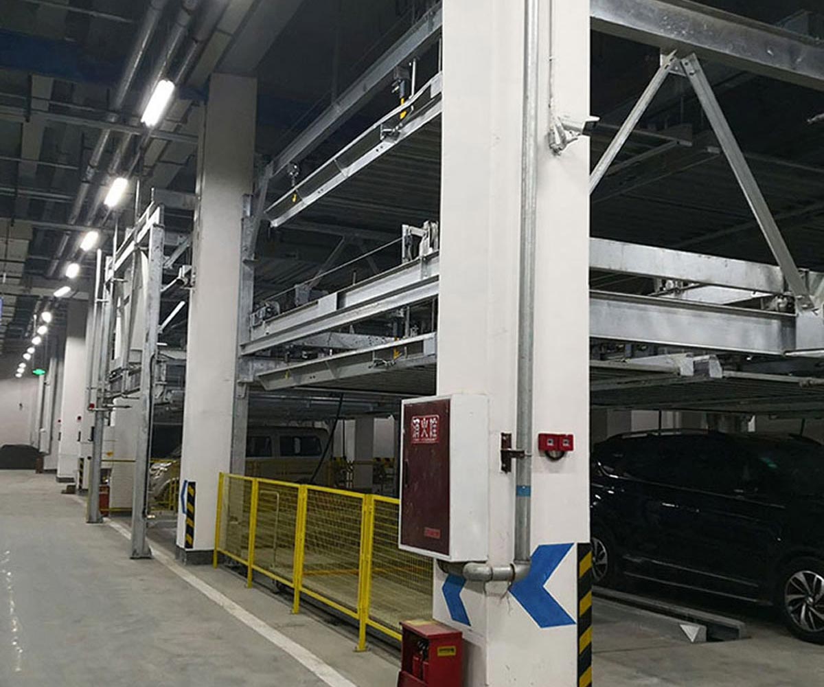 渭城区地下室升降式机械式立体停车设备安装