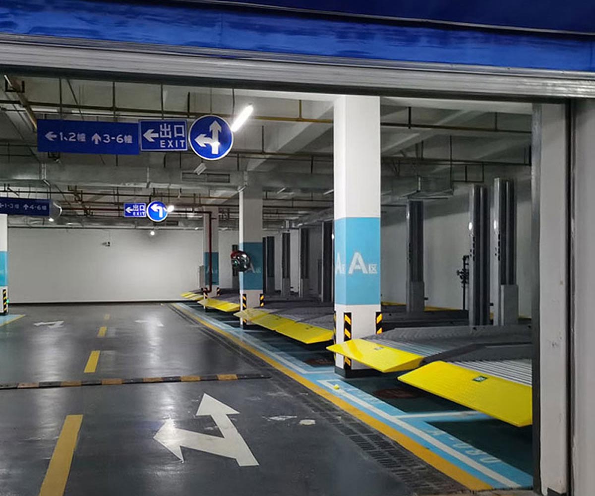 龙陵县三层升降横移式停车设备出租