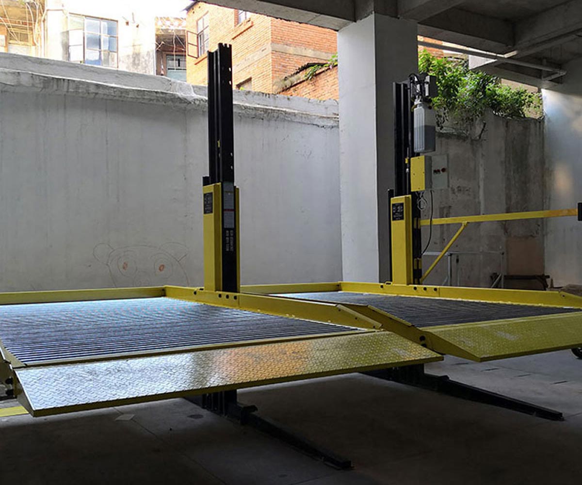 巴州区简易机械立体停车设备安装