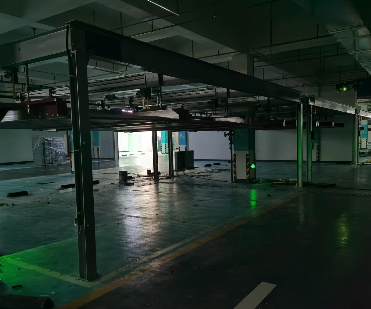 澄江县双层简易式机械式停车库