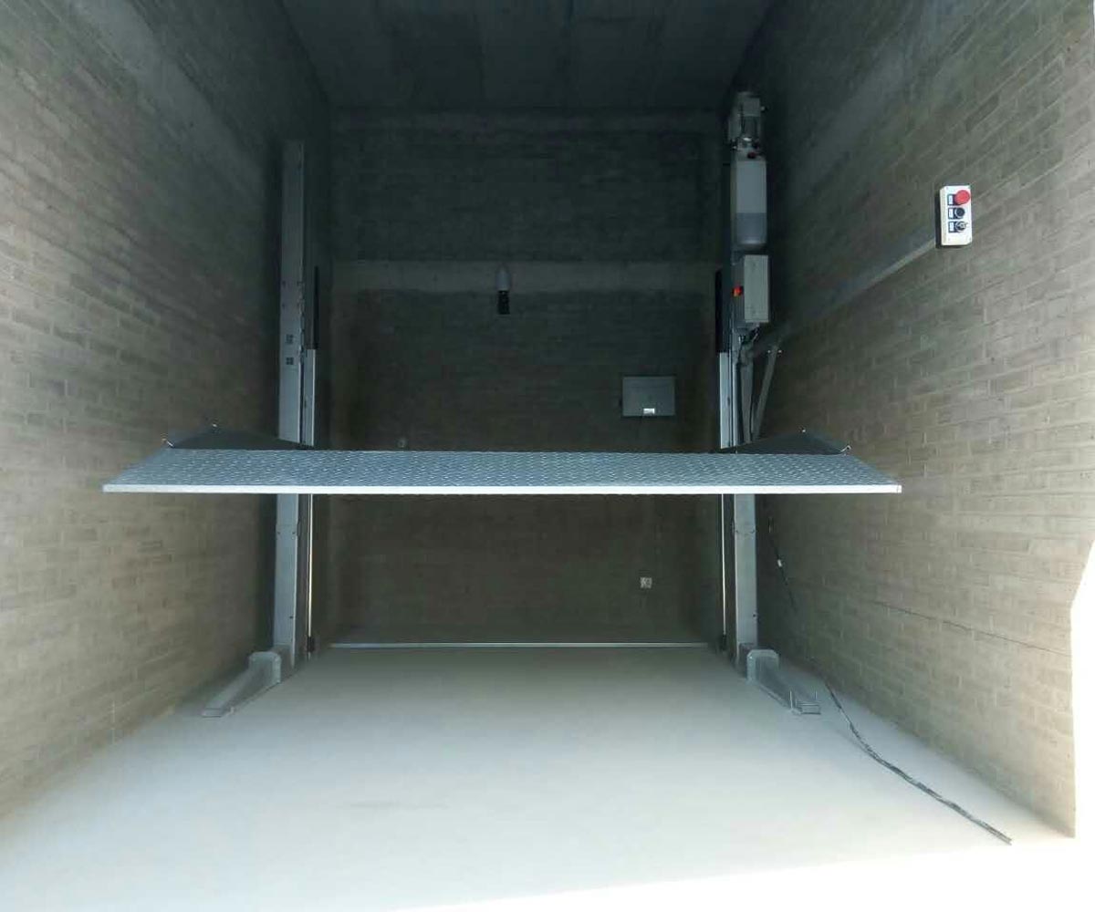 印台区地下室简易式立体停车位