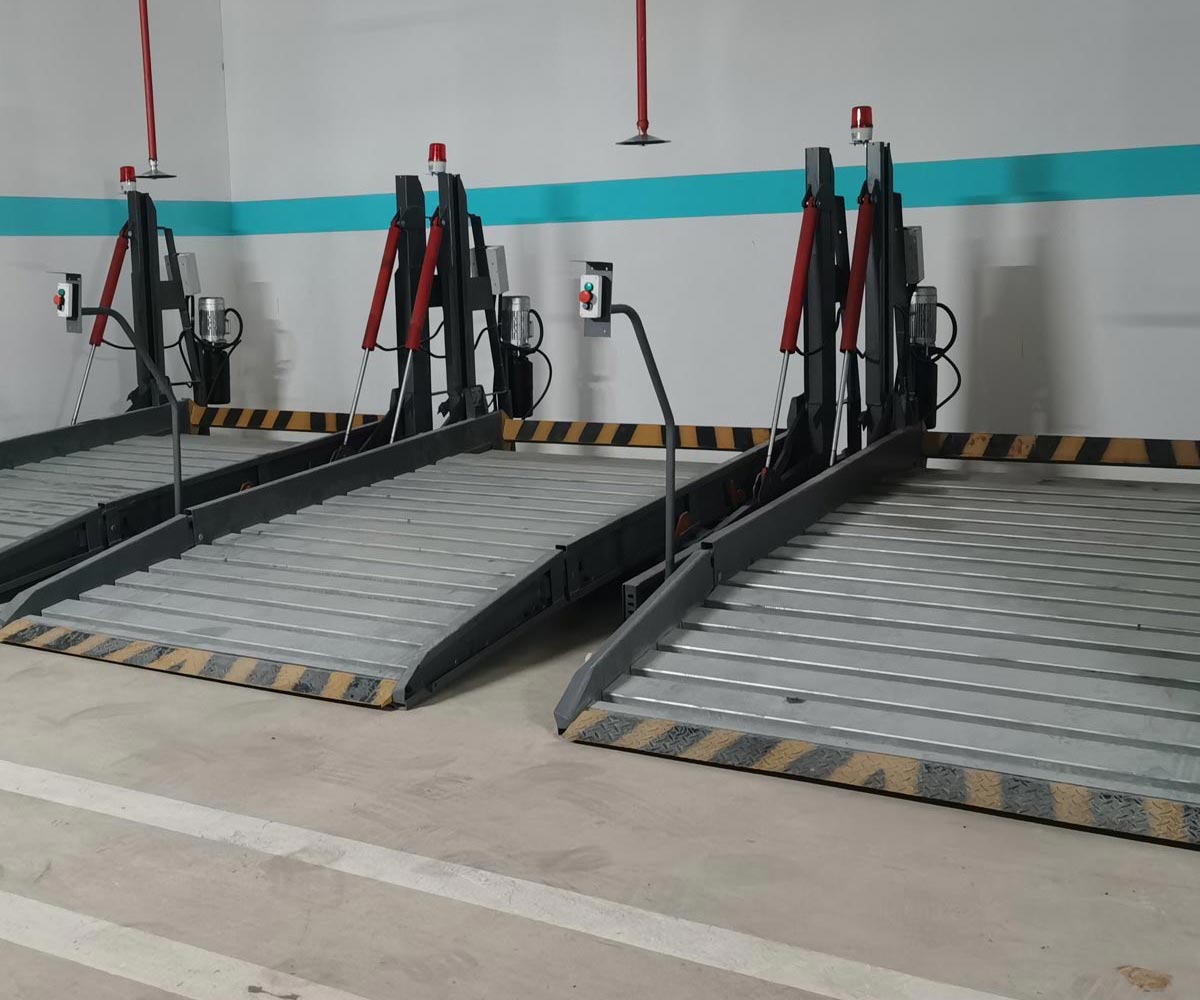师宗县PJS两柱简易升降立体车库设备