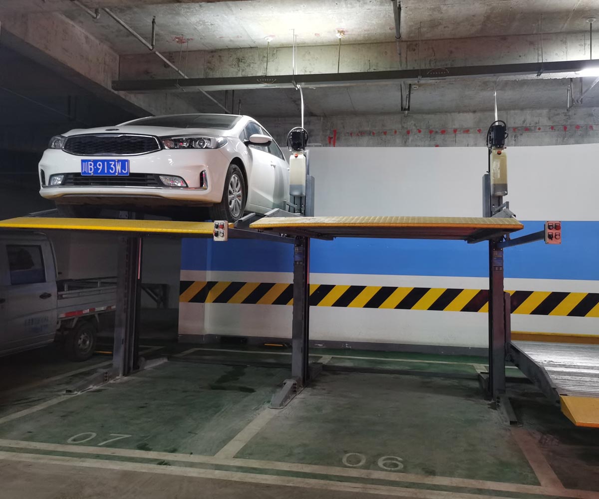 紫云县两层简易类机械停车库
