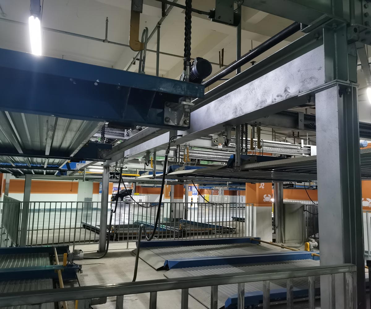 耀州区单列PSH2二层升降横移立体车库设备