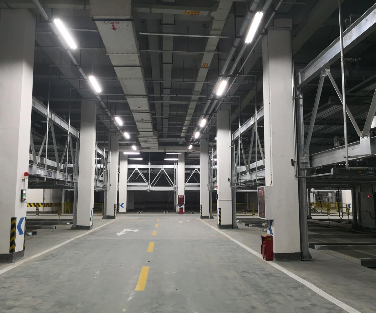 黄龙县PSH2二层升降横移立体车库设备
