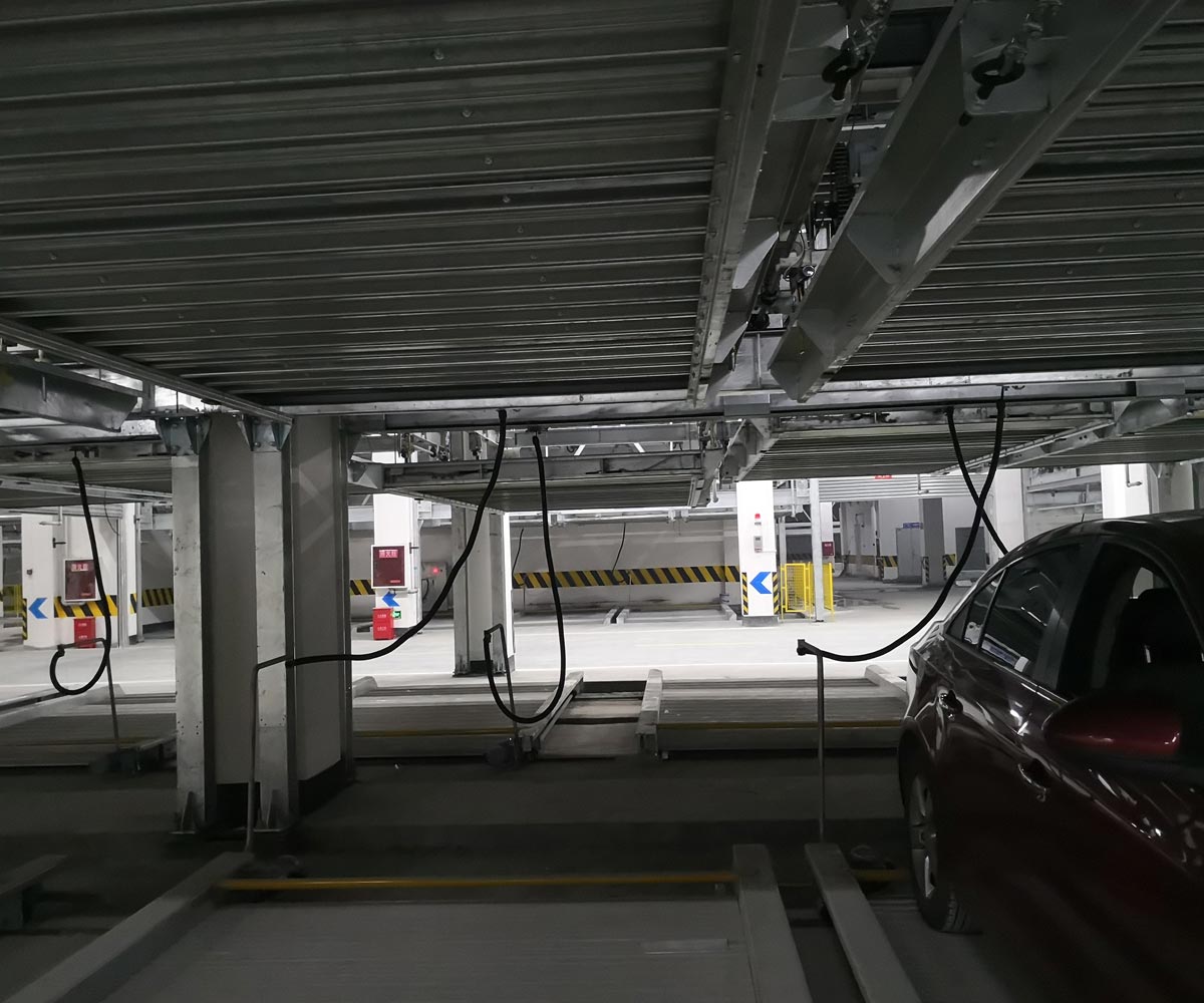 汉台区PSH3三层升降横移立体车库设备