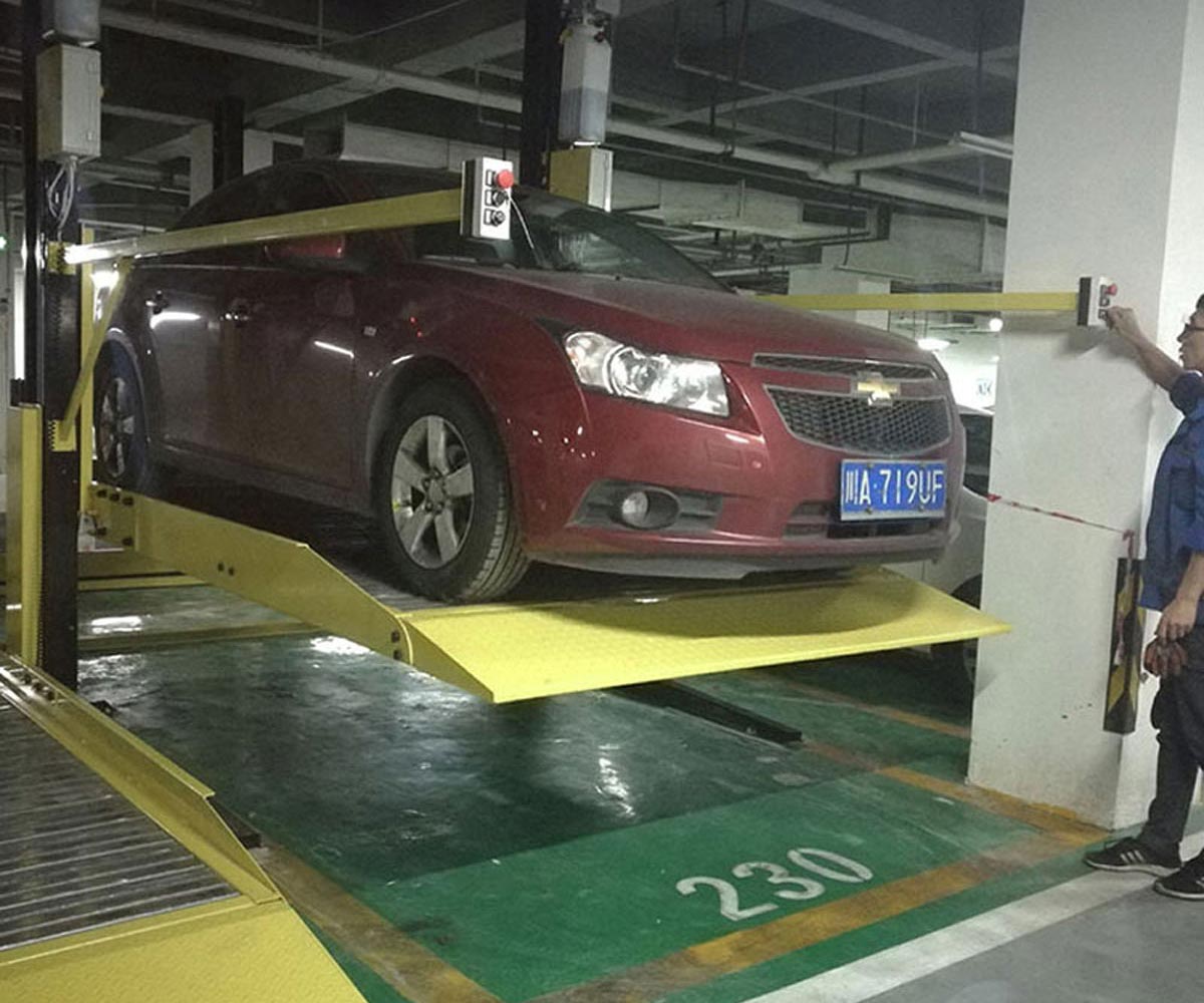 麻栗坡县机械式立体车库如何存取车