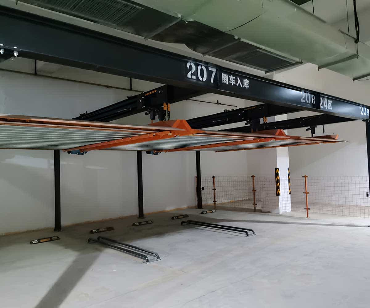 横移式立体停车位的报检流程